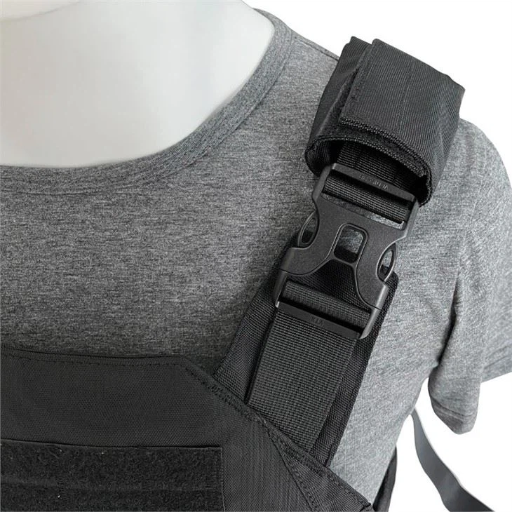 Ballistic Bulletproof Vest With Molle System And Adjustable Shoulder Straps
